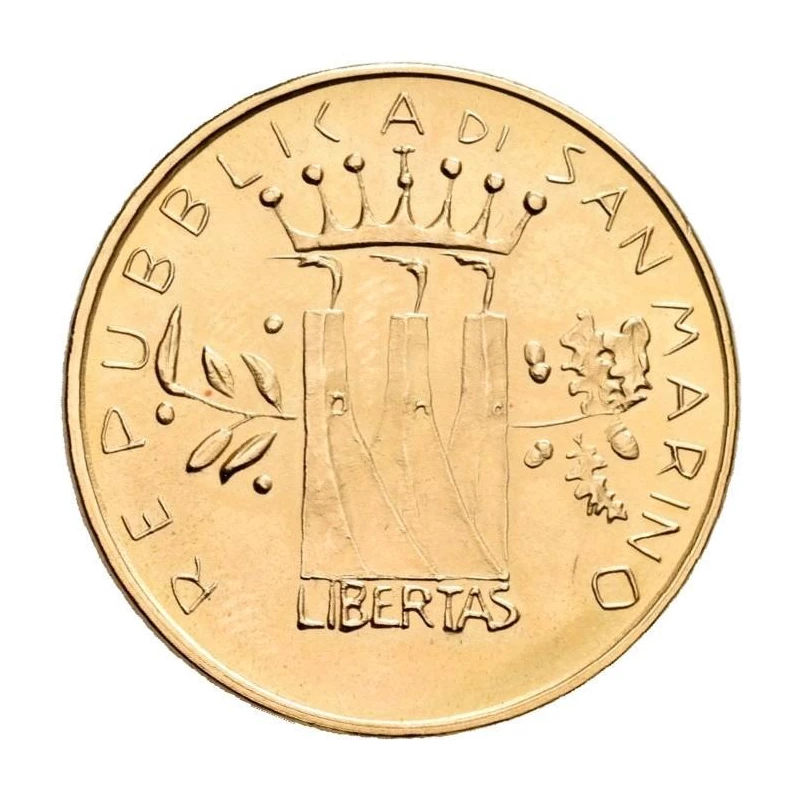 Gouden munt San Marino 