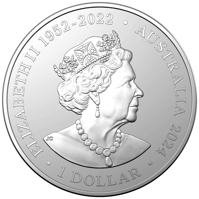 Zilveren Australische Koala munt, 2024, 31,1 g. puur zilver. (0,999 bewijs) Verzamelmunten