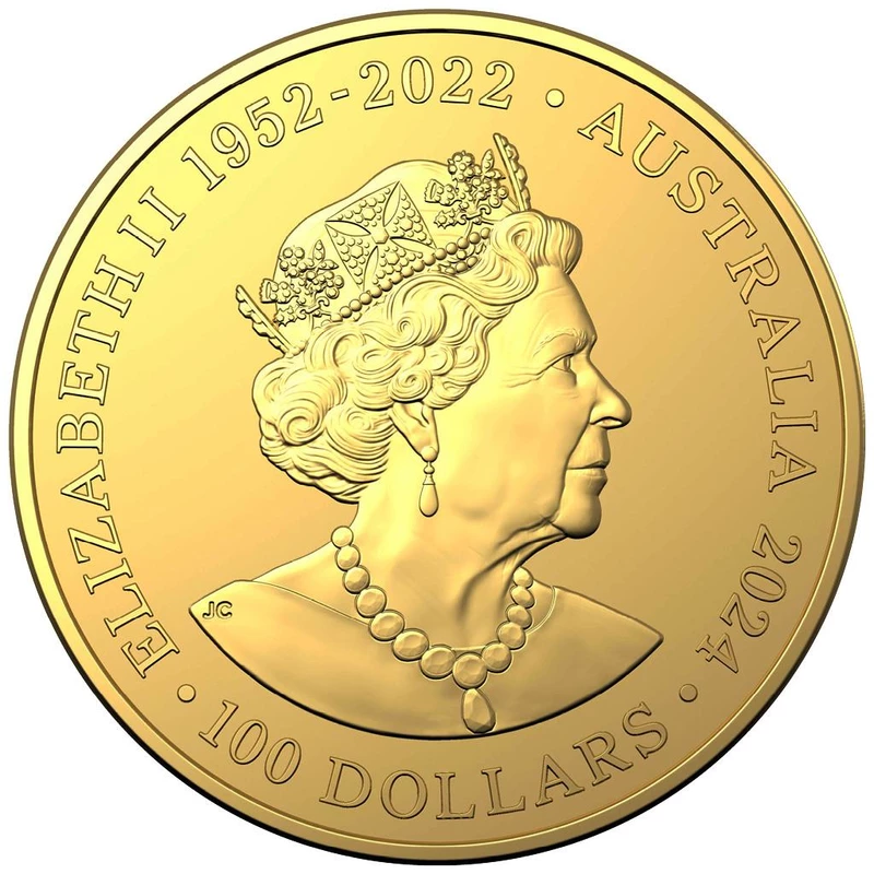 Gouden Australische Koala munt, 2024, 31,1 g. puur goud. (0,9999 bewijs) Verzamelmunten