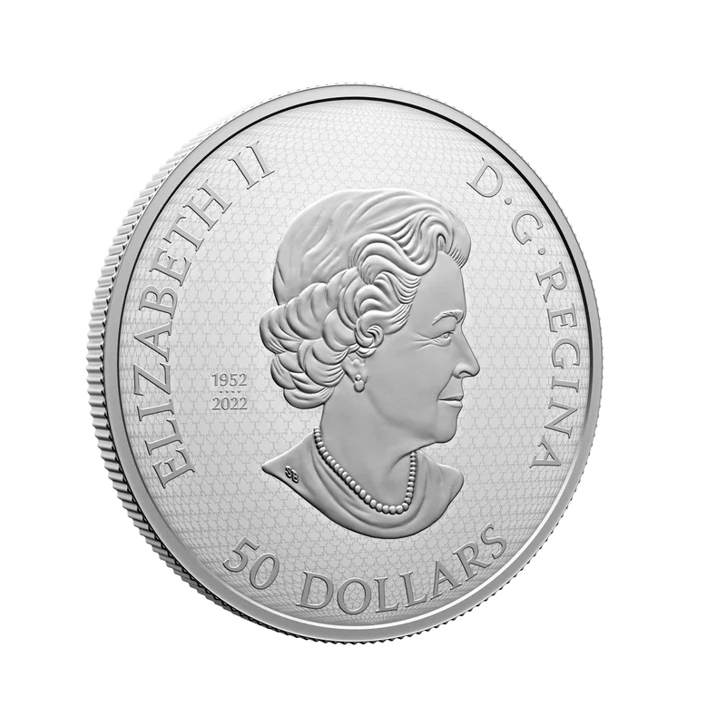 Canada zilveren munt 