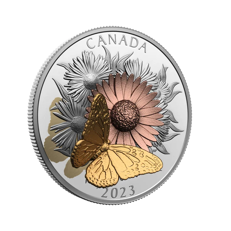 Canada zilveren munt 