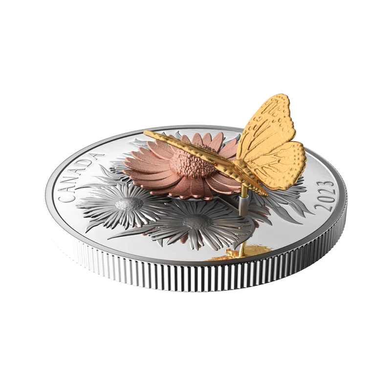 Canada zilveren munt 