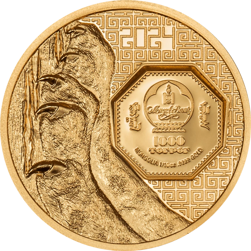 Gouden munt van Mongolië 