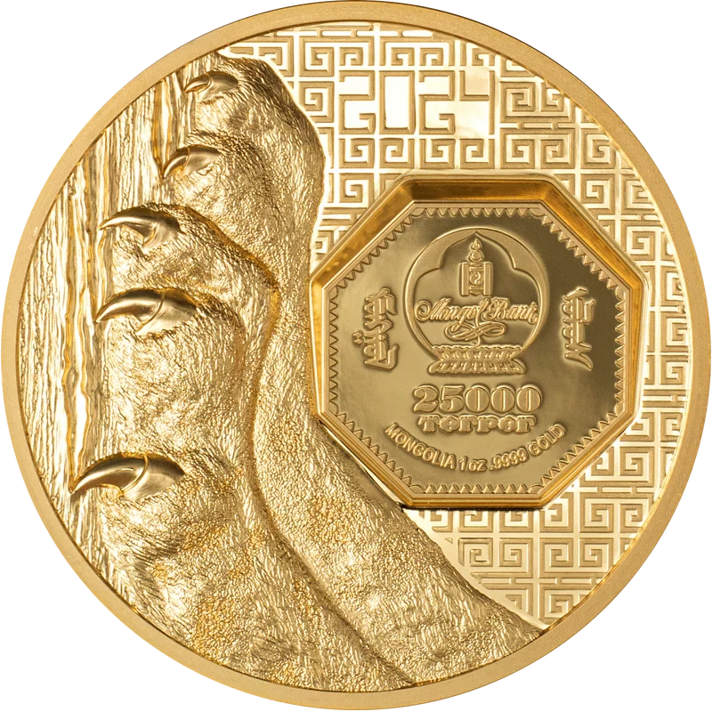 Gouden munt van Mongolië 