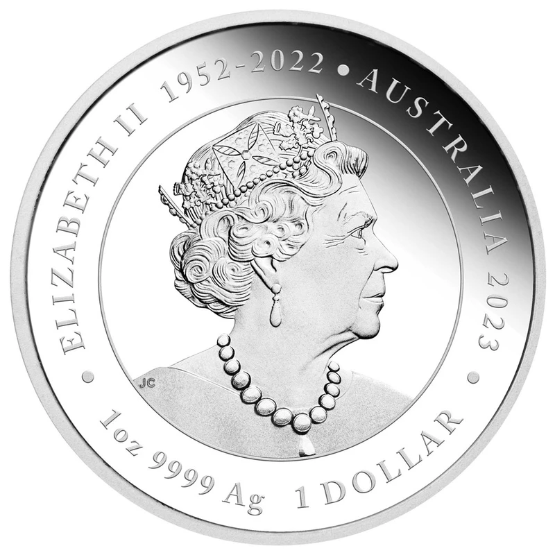 Australische zilveren munt 