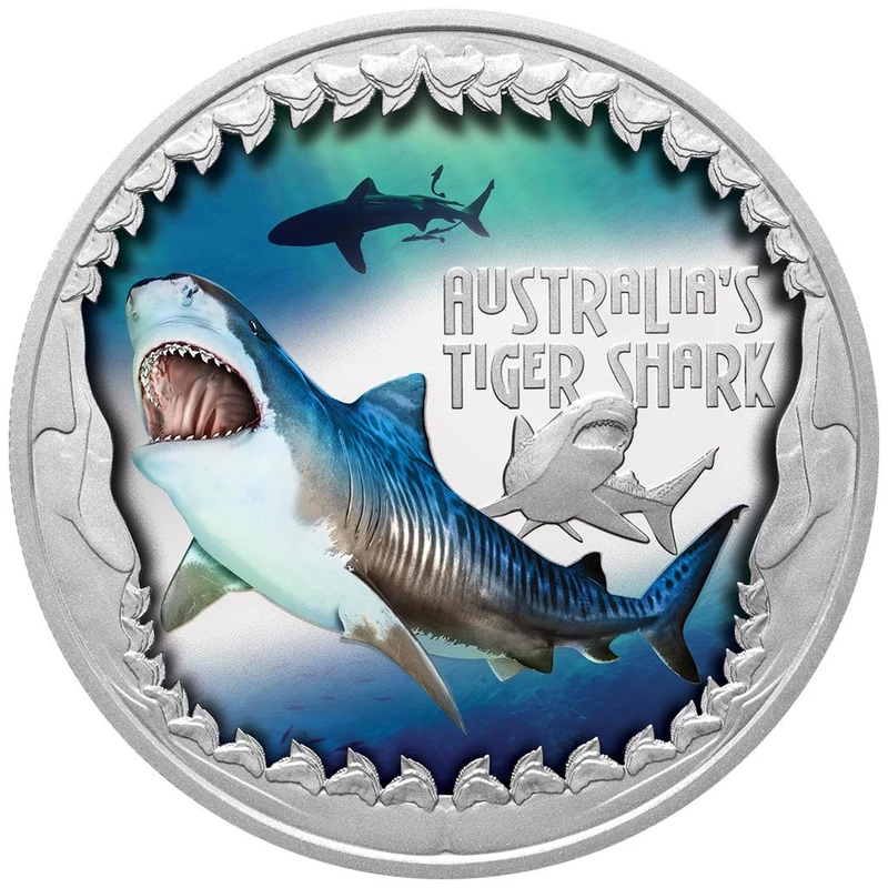 Tuvalu zilveren munt 