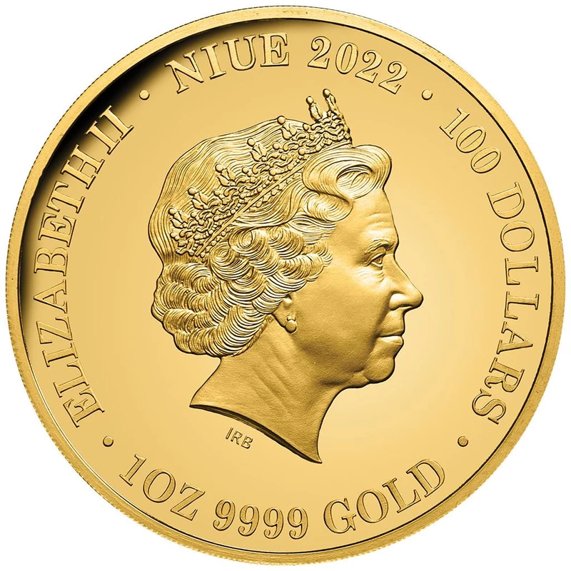 Gouden munt Tuvalu 