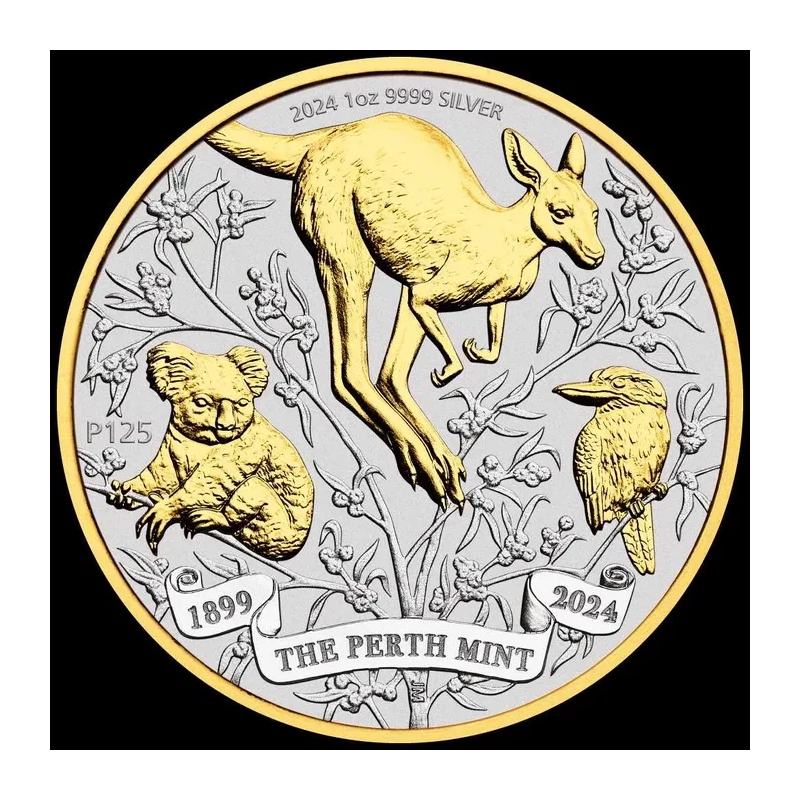 Australische zilveren munt 