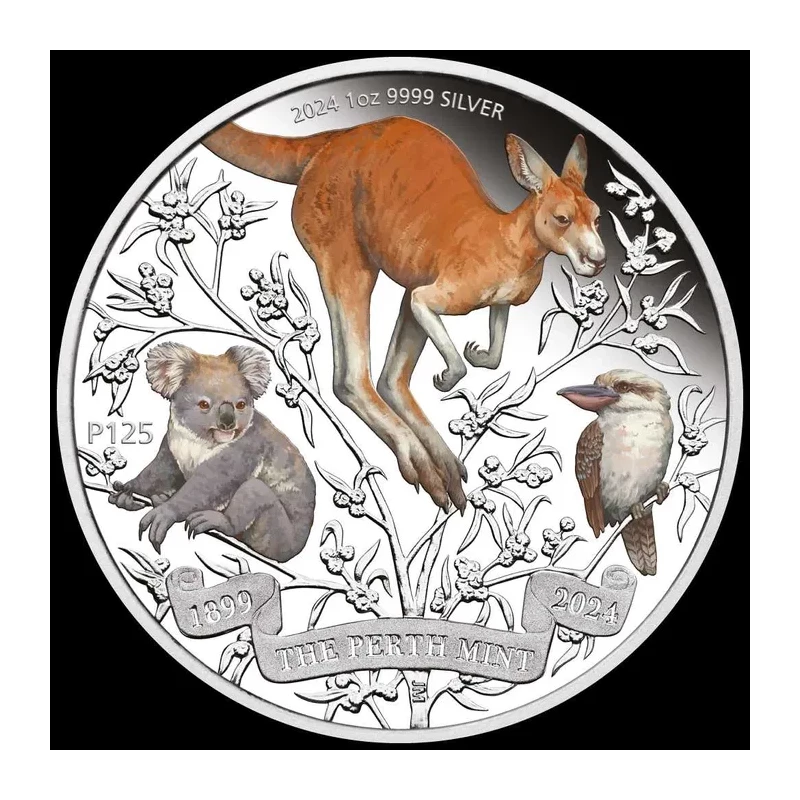Australische zilveren munt 