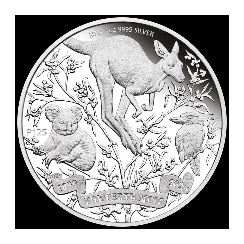 Australische zilveren munt 