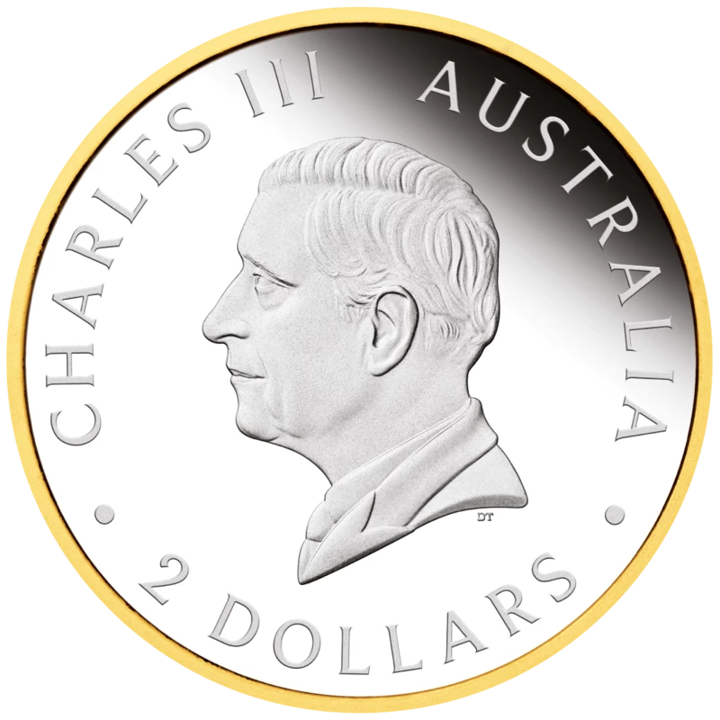 Australische zilveren munt 