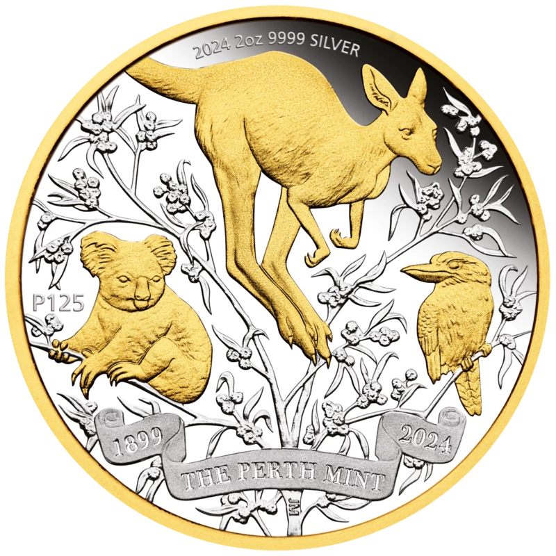 Australische zilveren munt 