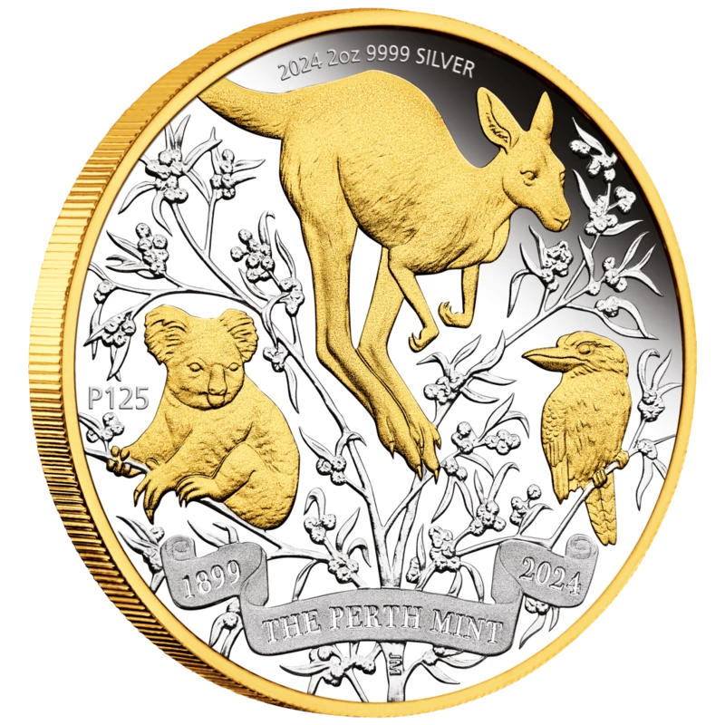 Australische zilveren munt 