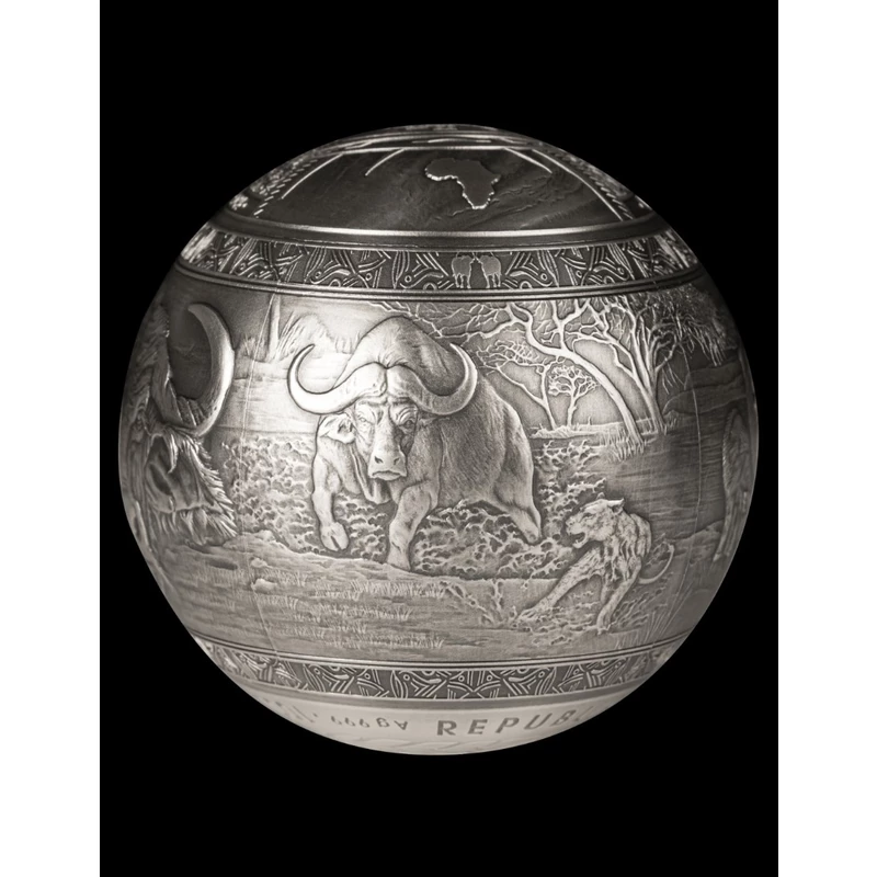 Djibouti Pièce Argent Buffalo 2024 1 Kg Pièces de collection