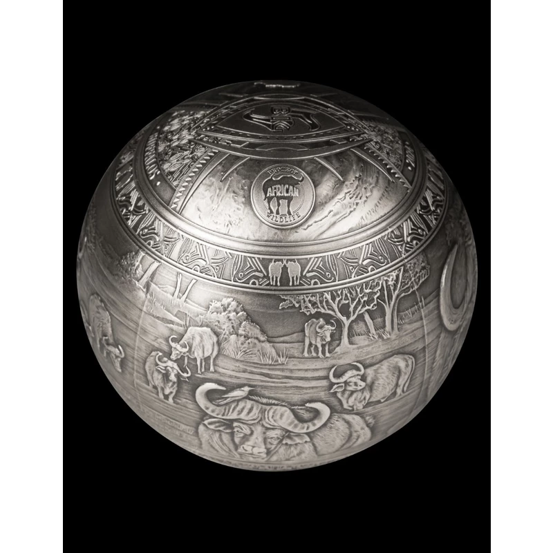 Djibouti Pièce Argent Buffalo 2024 1 Kg Pièces de collection