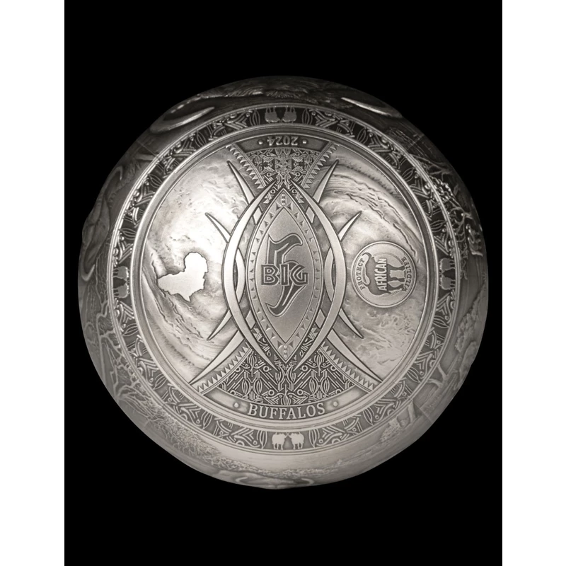 Djibouti Pièce Argent Buffalo 2024 1 Kg Pièces de collection