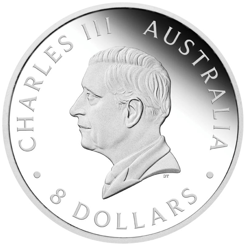 Australische zilveren munt 