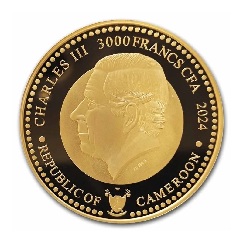Gouden munt Kameroen 