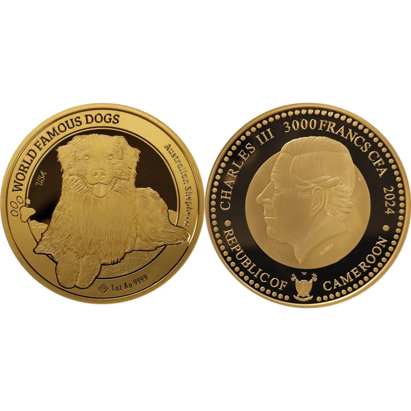 Gouden munt Kameroen 