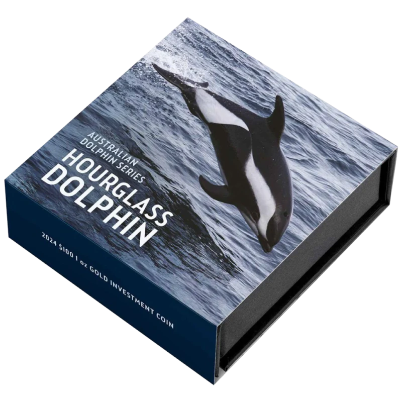 Niue: Silbermünze Tümmler 2025 polierte Platte 1 oz Sammlermünzen