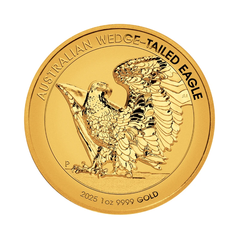 Australië: gouden munt Wedge-tailed Eagle 2025 gepolijste plaat, 1 oz (0,9999) Verzamelmunten