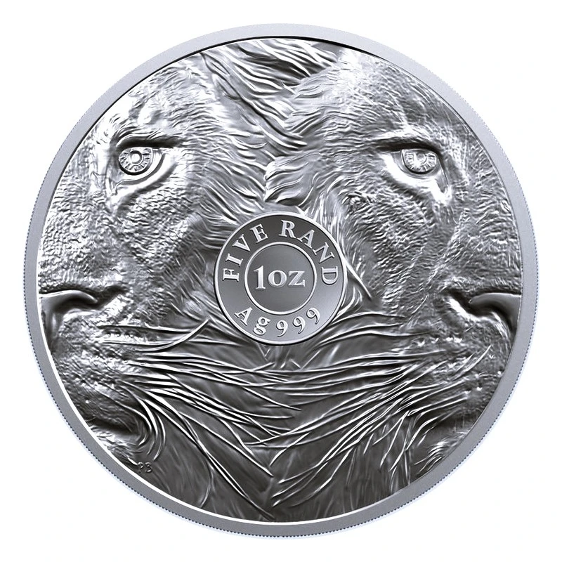 Afrique du Sud : pièce en argent Lion 2025 1 oz Pièces de collection