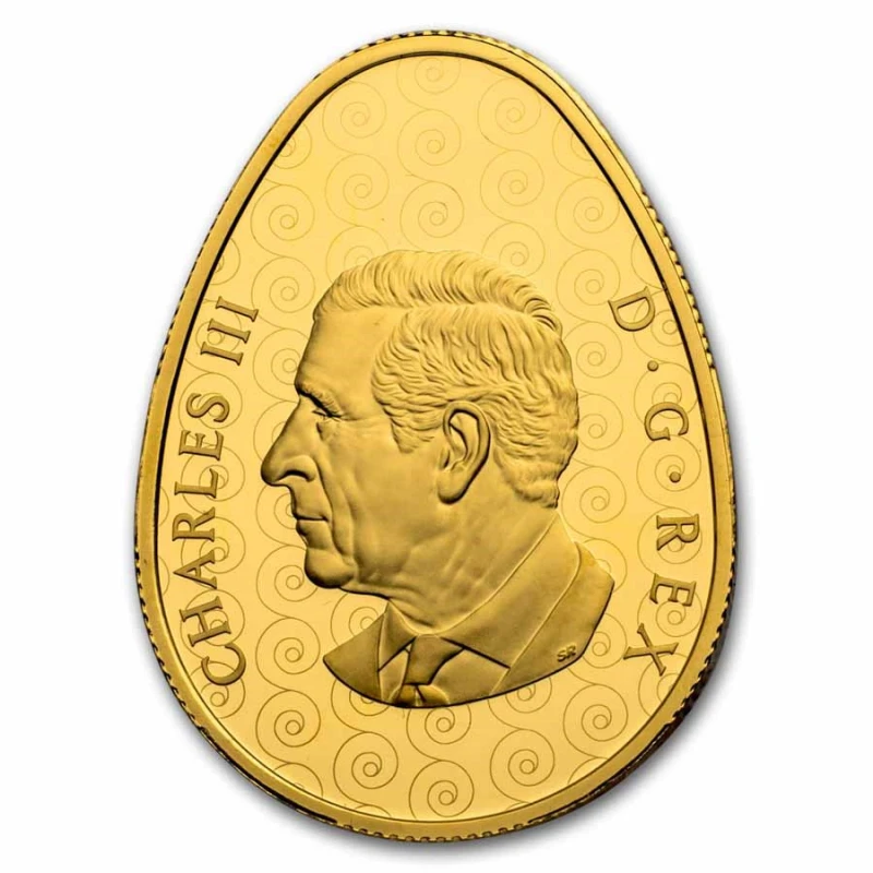 Canada: gouden munt Pysanka 2025 Proof 58,5 g Verzamelmunten