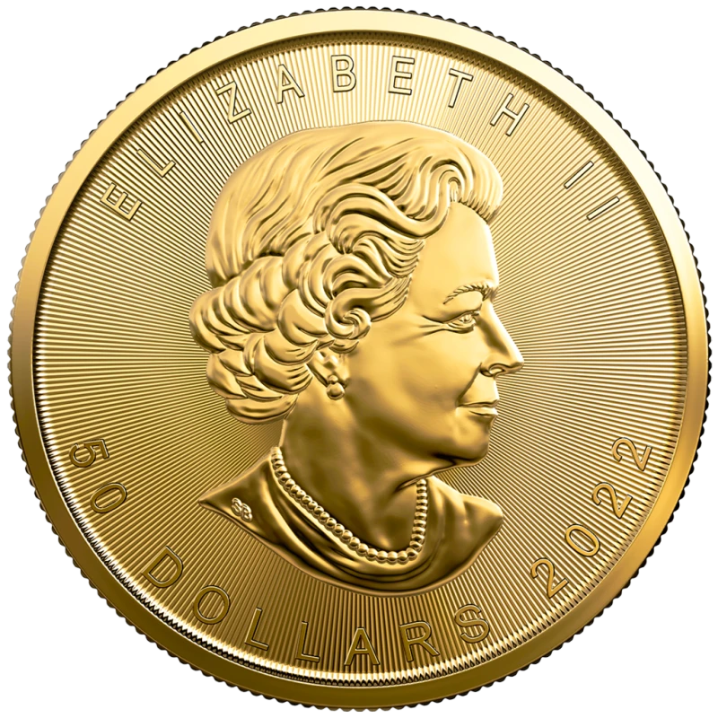 Canada : Pièce d'or Maple Leaf 1 once, années mixtes Pièces d'investissement