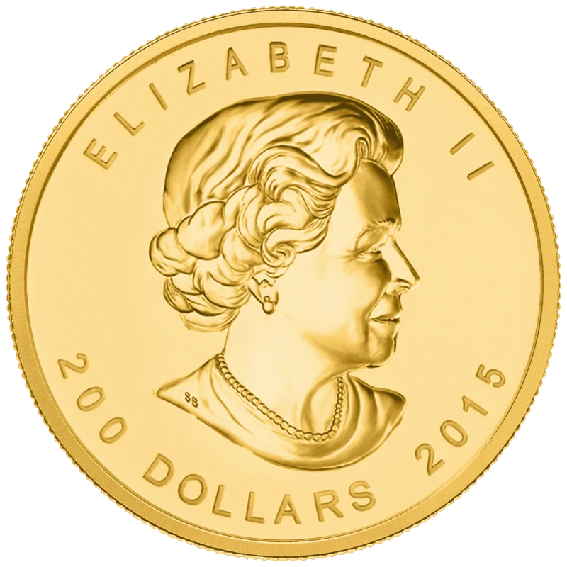 Золотая монета Канады Рычащая Пума (в блистере) 2015 1 oz Sammlermünzen