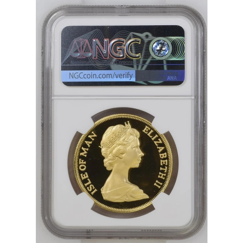 Eiland Man: gouden munt Huwelijk van prins Charles en Diana Spencer, 1981 RANG 36,61 g  Verzamelmunten