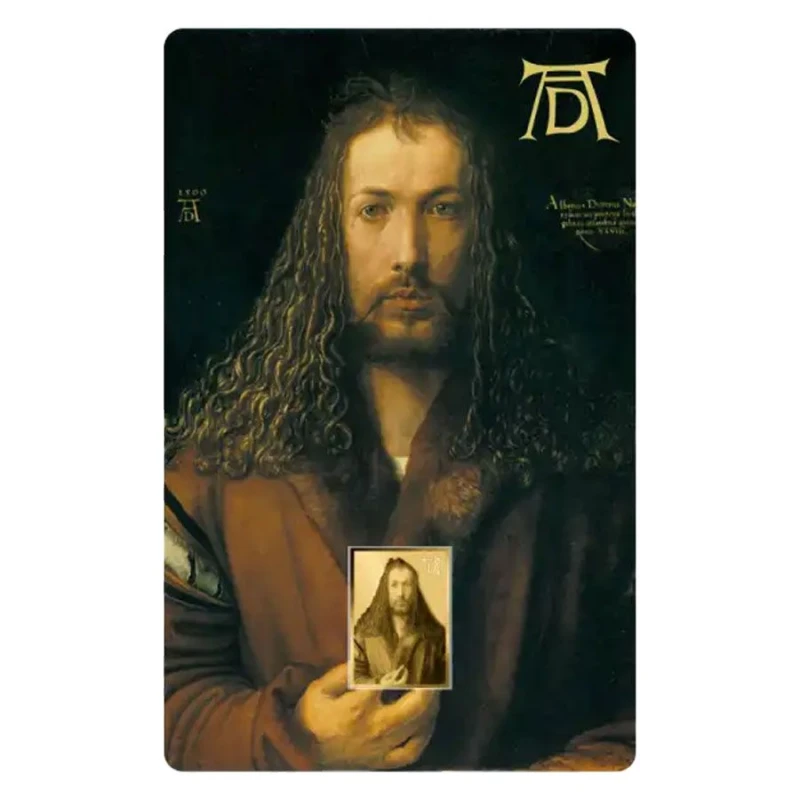 Tsjaad: gouden munt Albrecht Dürer Zelfportret 1/1000 oz Verzamelmunten