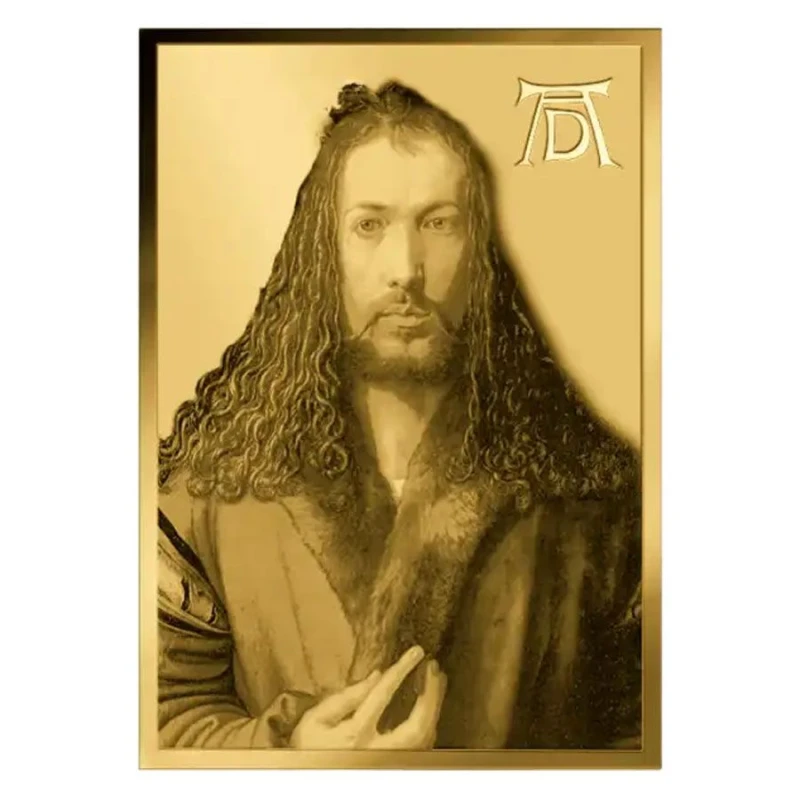 Tsjaad: gouden munt Albrecht Dürer Zelfportret 1/1000 oz Verzamelmunten