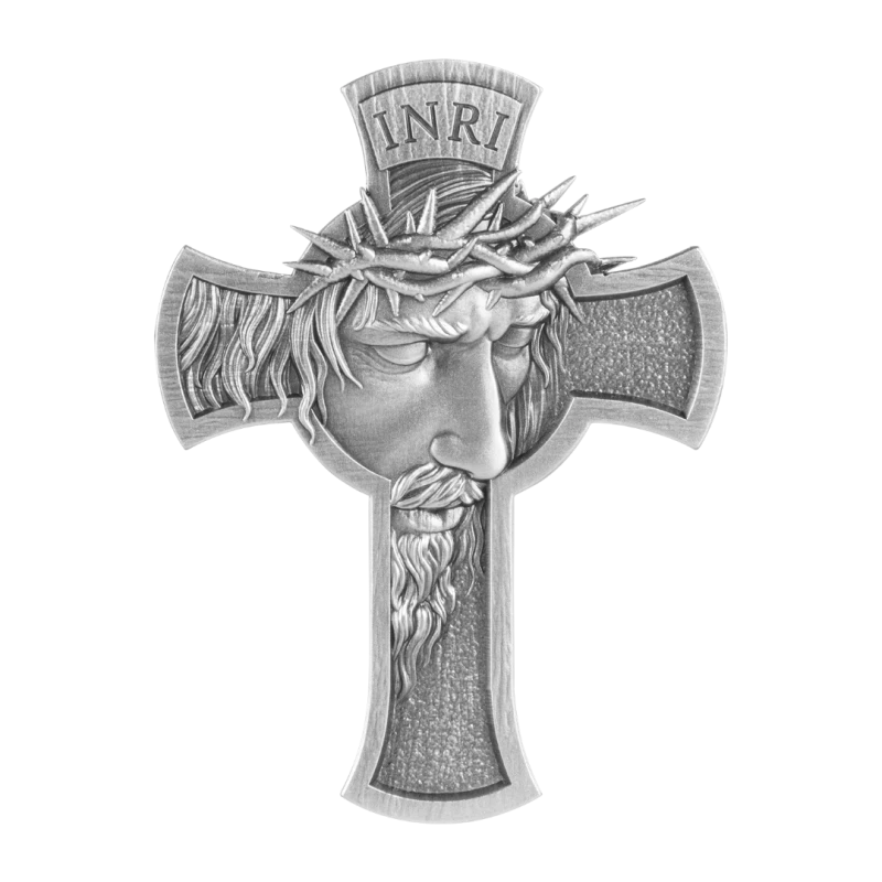 Tsjaad: zilveren munt Jezus Kruis 2025 1 oz Verzamelmunten