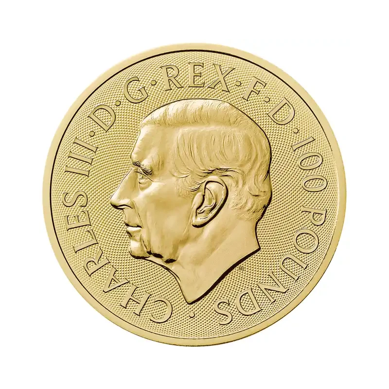 Royaume-Uni : pièce d'or British Lion 2025 1 once Pièces d'investissement