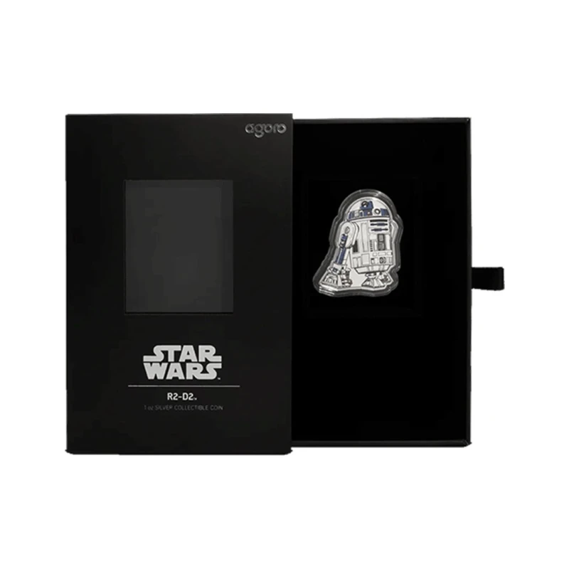 Niue: zilveren munt R2-D2 2025 Gepolijste plaat ingekleurd 1 oz Verzamelmunten