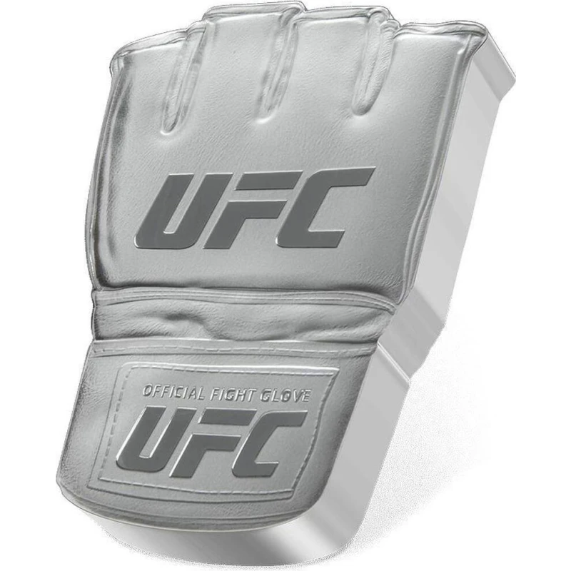 Niue: zilveren munt UFC Glove 2024 Gepolijste plaat 3 ounce Verzamelmunten