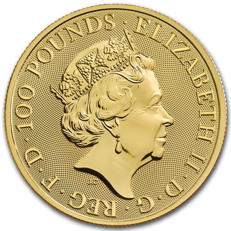 UK Greyhound van Richmond 2021 gouden munt van 1 ounce Investeringsmunten