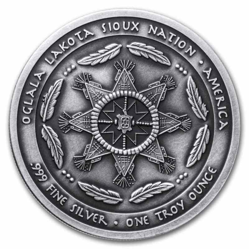 Pièce en argent des États-Unis Esprit des peuples autochtones Esprit de libellule 2025 1 once Pièces de collection