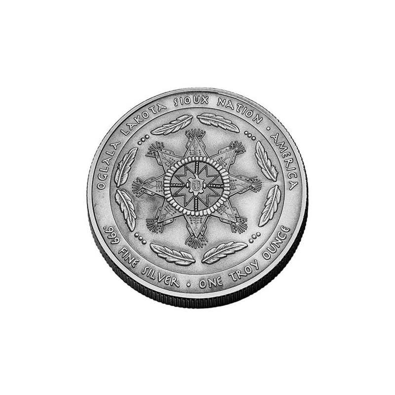 USA zilveren munt Spirit of Native Peoples Dragonfly Spirit 2025 1 ounce Verzamelmunten