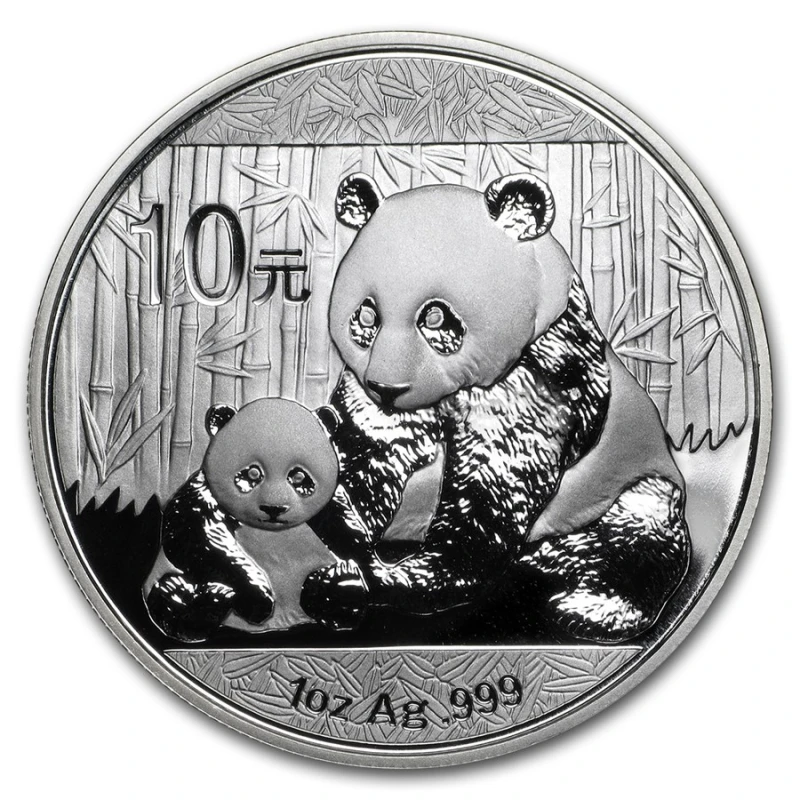 China: zilveren munt Panda 2012 1 ounce Investeringsmunten