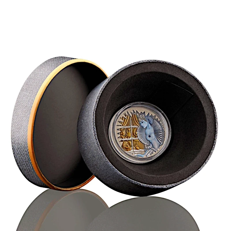 Niue : pièce en argent La Reine des Neiges 2022 colorée 1 once Pièces de collection