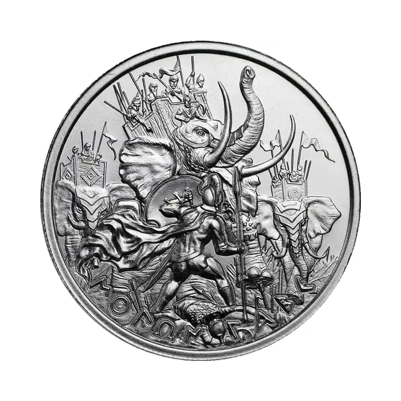 Pièce de monnaie en argent des États-Unis Molon Labe 1 once Pièces de collection