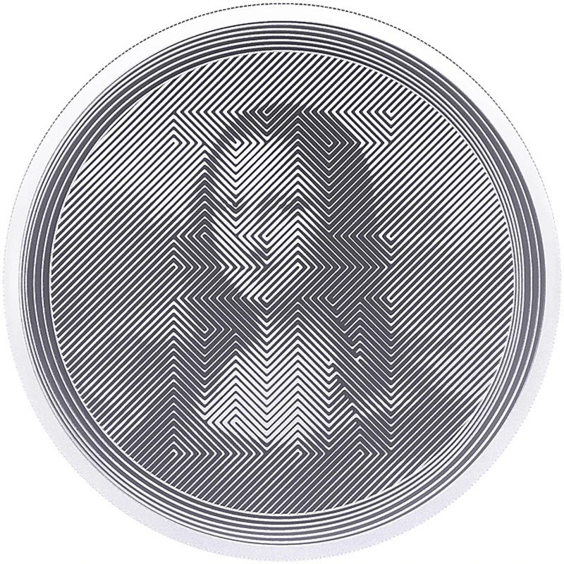 Tokelau zilveren munt Icon Mona Lisa 2021 1 ounce Verzamelmunten