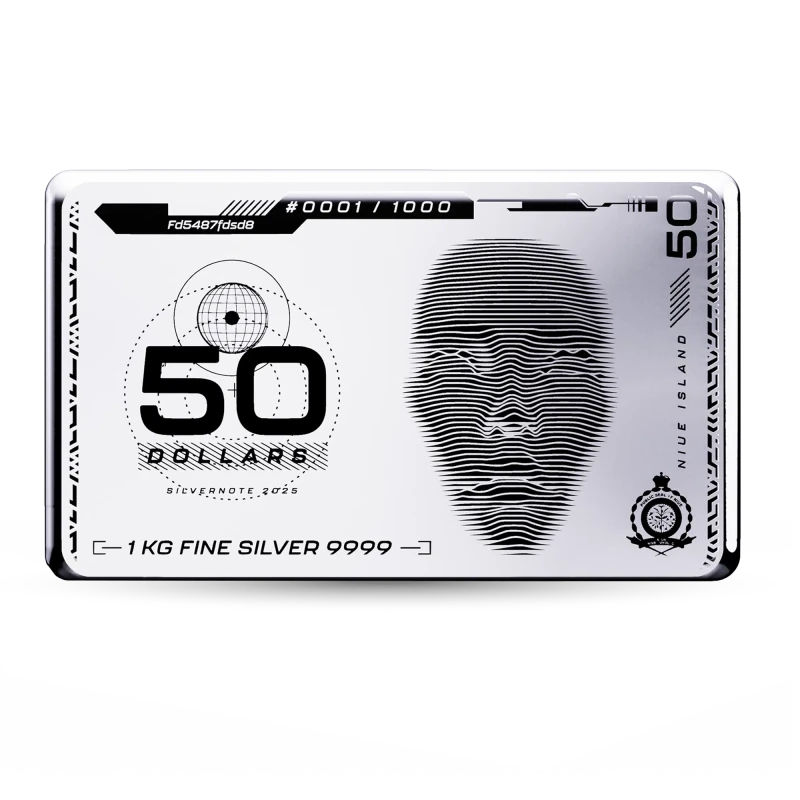 Niue Silver Coin Bar 2025 1 Kilo Collectible coins
