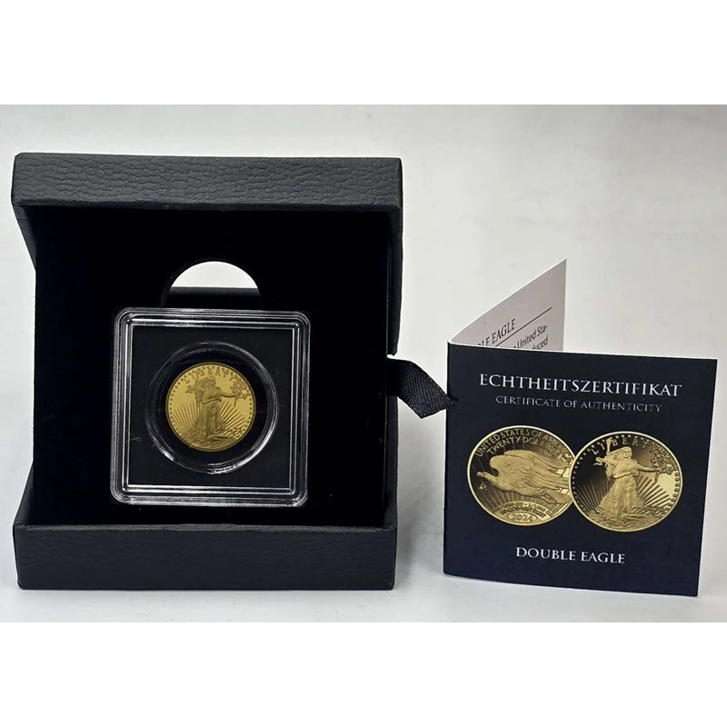 Tchad Pièce d'or Double Eagle Liberty 2024 1/1000 once Pièces de collection