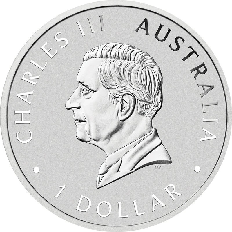Pièce d'argent Australie Emu australien 2026 colorée 1 once Pièces de collection