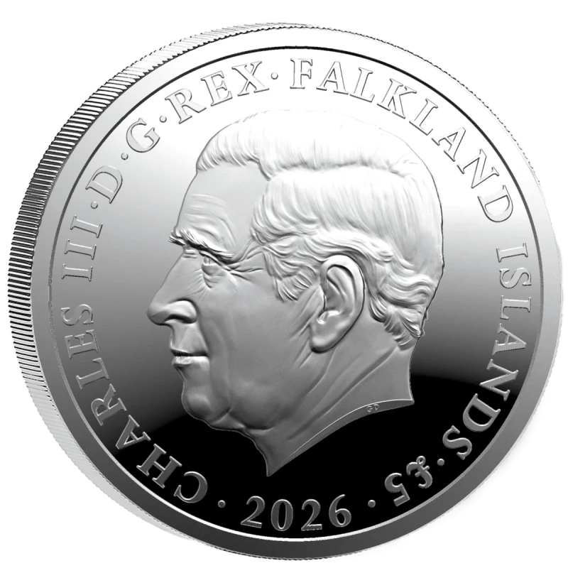 Pièces de monnaie en argent des îles Malouines Una et le Lion 2026 Belle Épreuve 1 once Pièces de collection