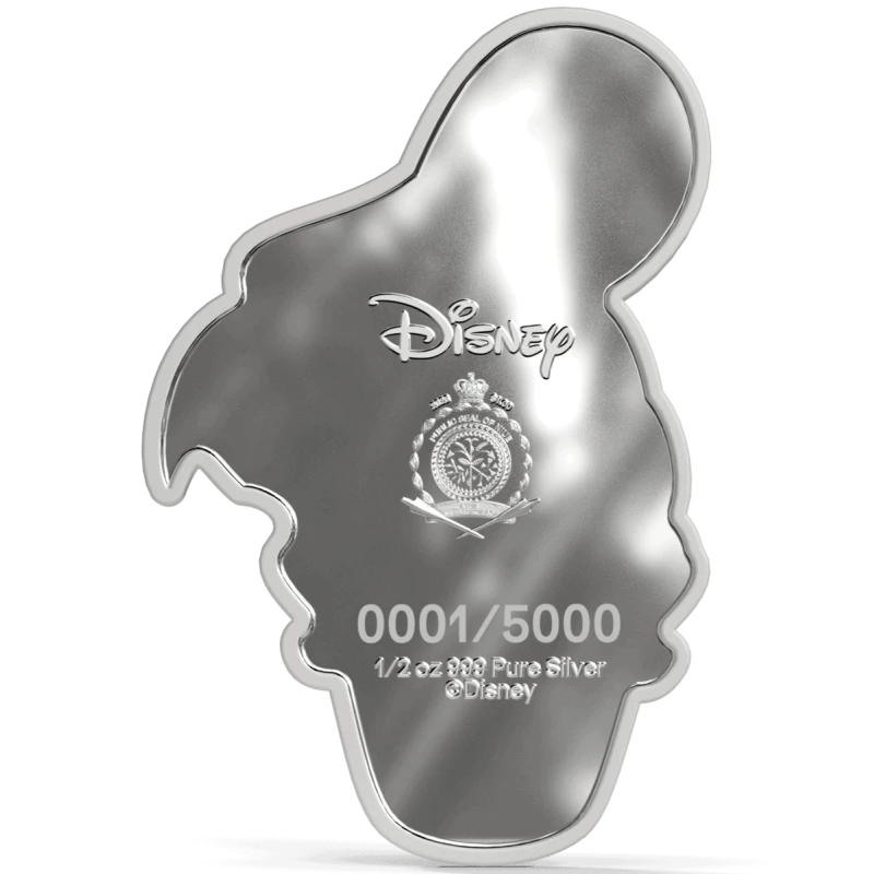 Niue Silbermünze Disney Donald Duck 2026 polierte Platte 1/2 oz Sammlermünzen