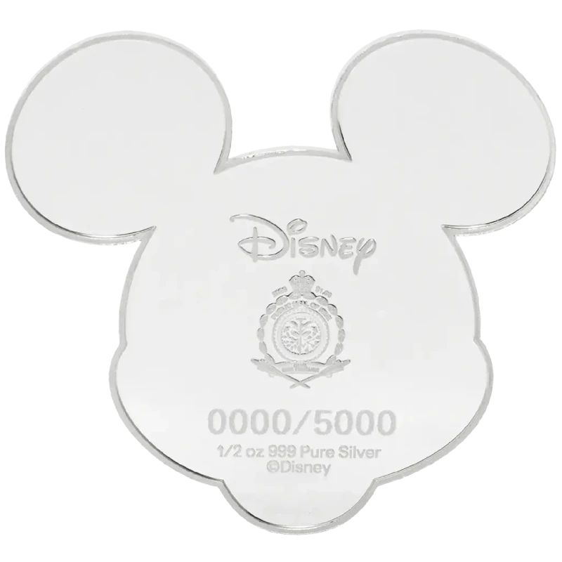 Niue Pièce d'argent Disney Mickey Mouse 2026 Belle Épreuve 1/2 once Pièces de collection