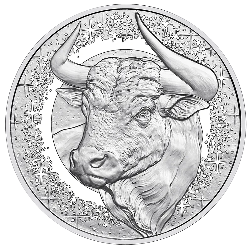 Autriche Pièce d'argent Taurus 2026 Belle Épreuve 20,74 g Pièces de collection